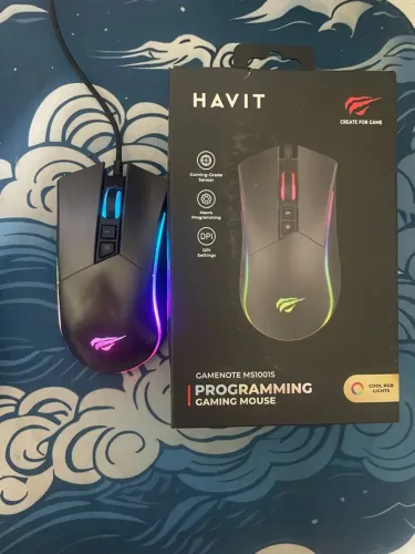 MOUSE GAMER HAVIT RGB - 4800 DPI