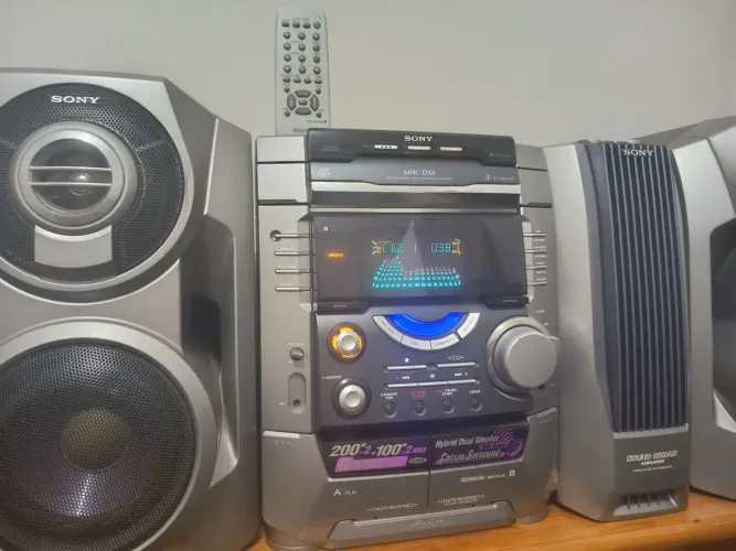 Sony MHC dx8 funcionando