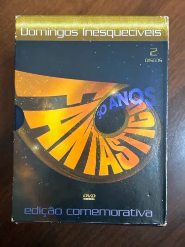 DVD Fantástico o Show da Vida - Domingos inesquecíveis 2 discos