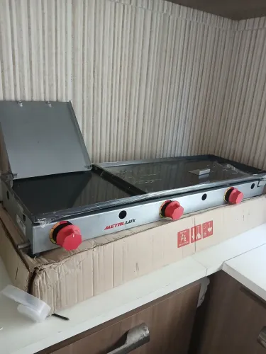 Chapa para sanduíches profissional 90×30 a gas
