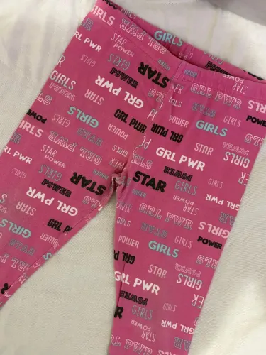 Calça Legging Menina Rosa