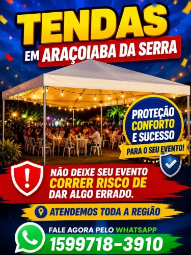 Tendas para locações