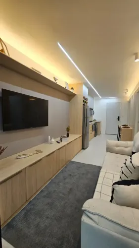 Invista ou More ao lado do Shopping Nova Iguaçu  Studios, 1 e 2 Quartos com Entrada Parcel