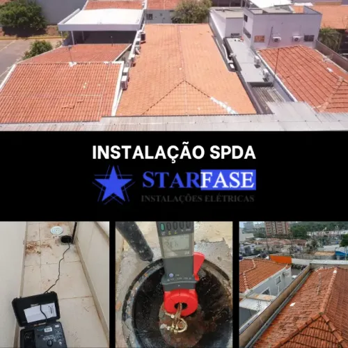 Instalação e Manutenção de Sistema SPDA - Para Ráios
