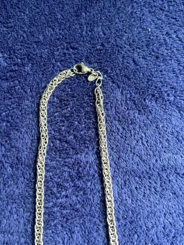 Cordão rommanel aço inoxidável 100 reais