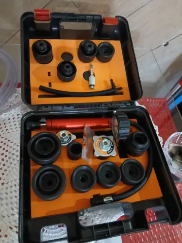 Maleta injetec para arrefecimento mais máquina de limpeza