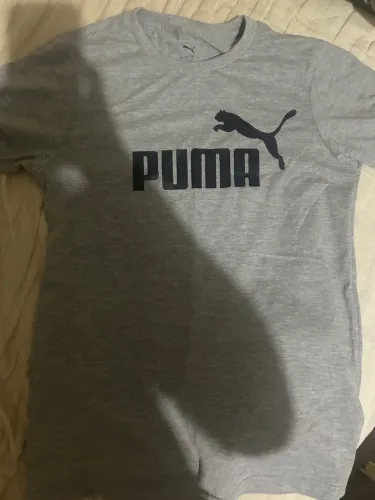 camiseta puma, cinza. Nova.