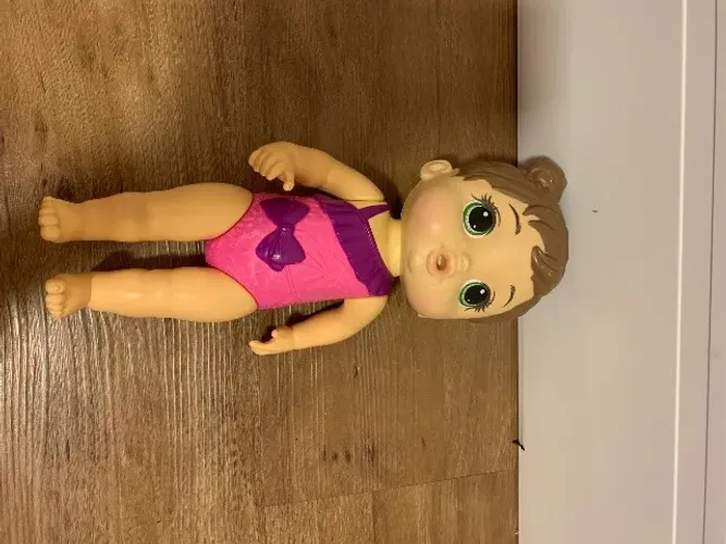 Boneca Baby Alive Bebê Banhos Carinhosos - Hasbro Morena