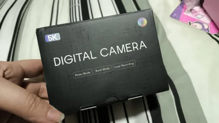 Câmera digital 5K- Nova/ função foto / Vídeo / e Gravação continua
