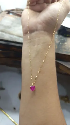 Cordão de ouro feminino 