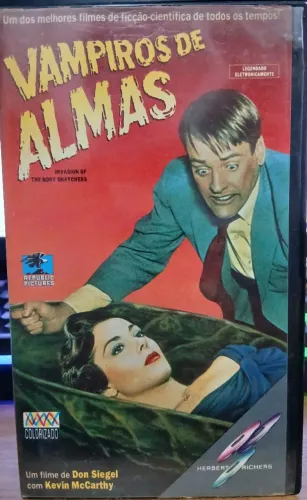 Vhs Vampiros de almas de 1956 (versão colorizada)