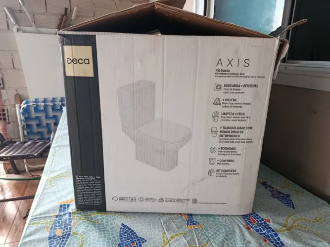 Vaso sanitário deca novo