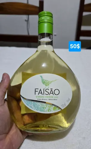 Vinho português Faisão verde DOC original 