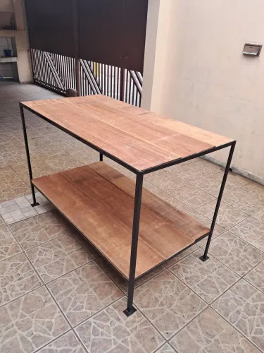 Bancada base ferro trabalho nova