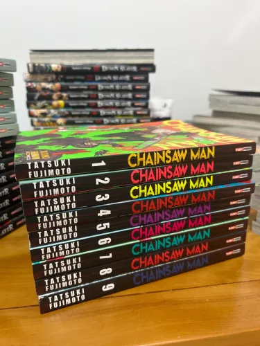 Chainsaw Man mangá volume 1 ao 9