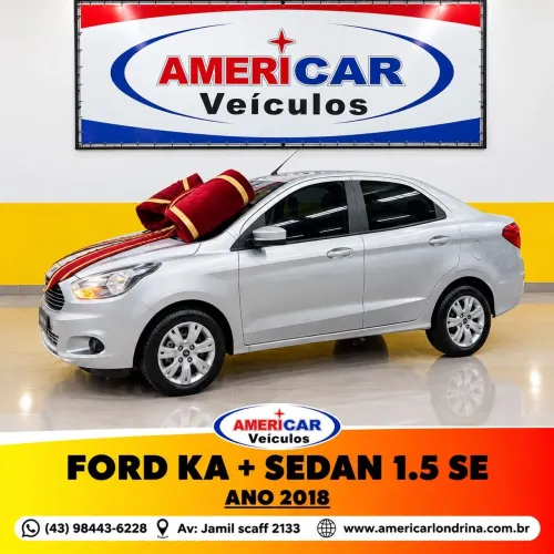Ford KA+ Sedan 1.5 16V Flex 4P 2018