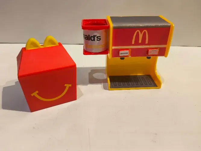  MC'DONALD  Máquina de Bebidas da coleção Brincando de Méqui - CAIXINHA  USADO 