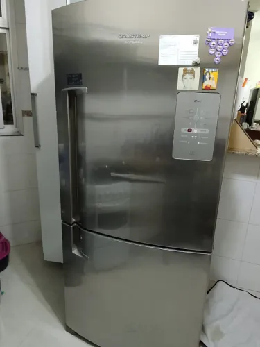 Geladeira Brastemp Inverse Maxi - 573 Litros - Em Inox - 127V / 110