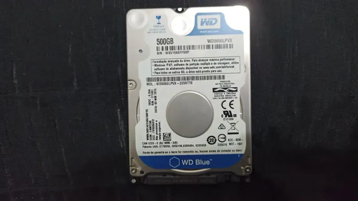 HD de Notebook 500 GB Western Digital 