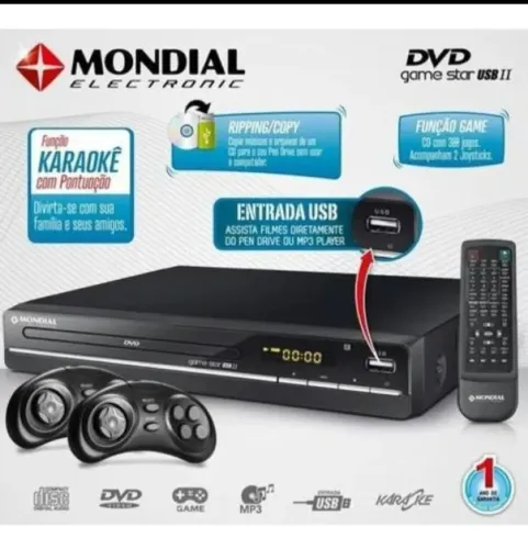 Dvd Mondial GameStar Novinho