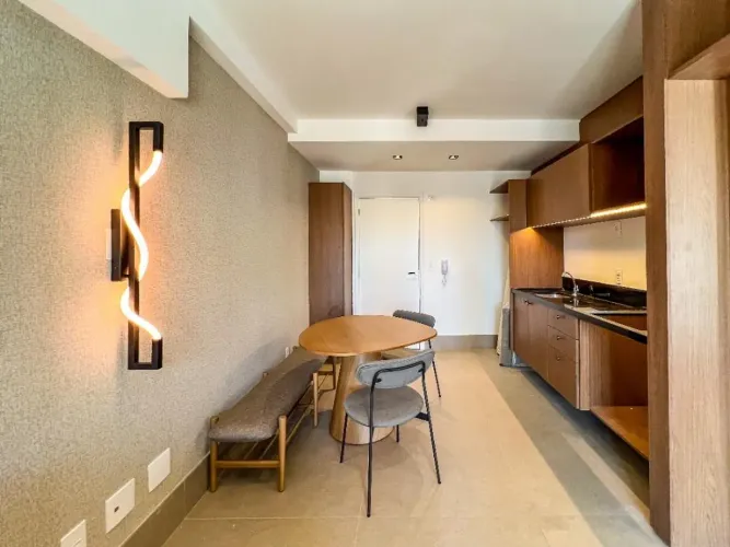 Apartamento à venda e para alugar em Campinas, Cambuí, com 1 suíte, com 42 m², MM536