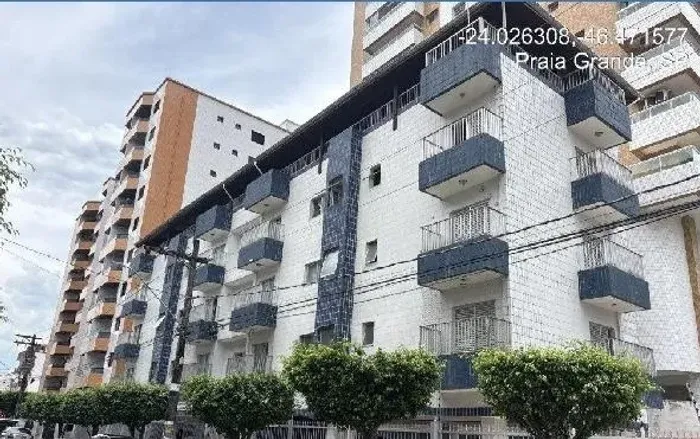 Apartamento para Venda em Praia Grande, Ocian, 1 dormitório, 1 banheiro