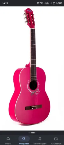 Violão Rosa Memphis (Tagima) - Pouquíssimo Uso / Oportunidade
