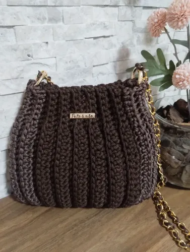 Bolsa em crochê