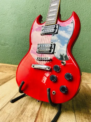GUITARRA Dolphin SG Hambuckers Revisada!