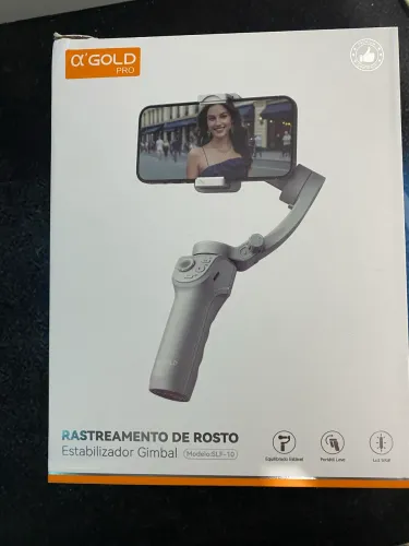 Gimbal Celular SLF-10 Com Rastreamento de Rosto