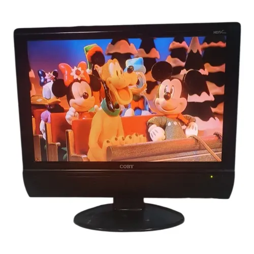 Tv Coby 15,4 Pol. Sem Controle Remoto Possui Entrada HDMI