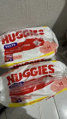 FRALDA HUGGIES M TROCA OU VENDA