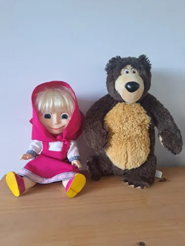 Masha e Urso originais Estrela - com som!!