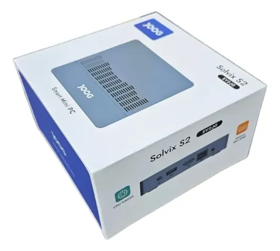 [NOVO/LACRADO] Mini PC Joog Solvix S2 (8GB RAM / 128GB SSD) - Ideal para Home Office e Est