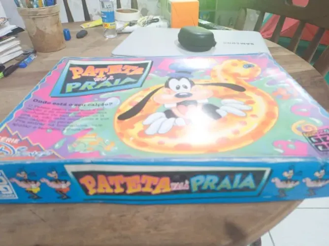 Jogo de Tabuleiro Pateta vai a Praia