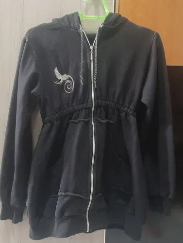 casaco moletom flor de cacau| streetwear| grunge| gótico| y2k