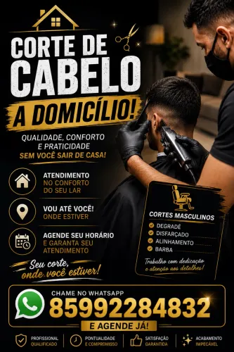 BARBEIRO A DOMICÍLIO
