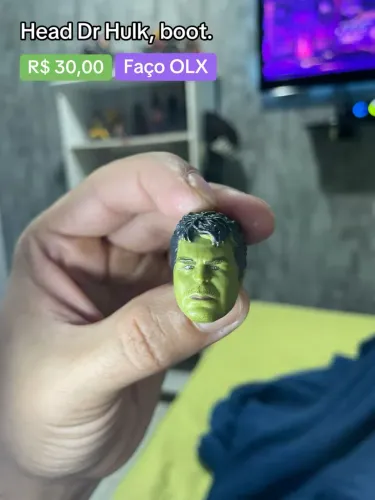 Head, Dr Hulk boot.