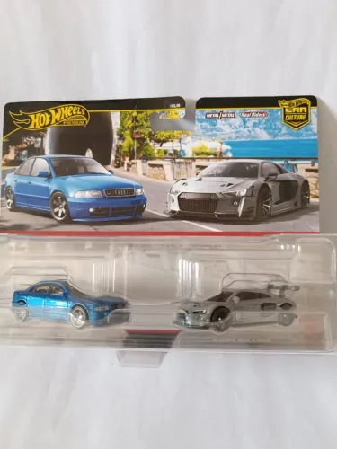 Hot Wheels Audi S4 Quattro & Audi R8 LMS - Car Culture