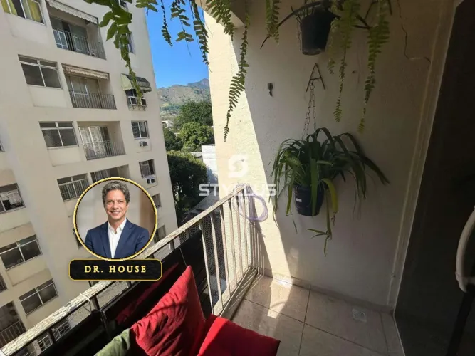 Apartamento Pronto para Morar com Varanda no Engenho de Dentro! M82I