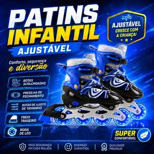 Patins ? infantil menino