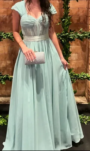 Vestido Festa - Verde