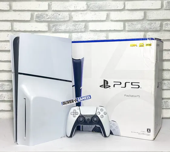 Ps5 slim 1TB com leitor