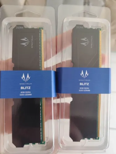 Memória ram 02 unidades ddr4 3200mhz 16gb 2X 8GB