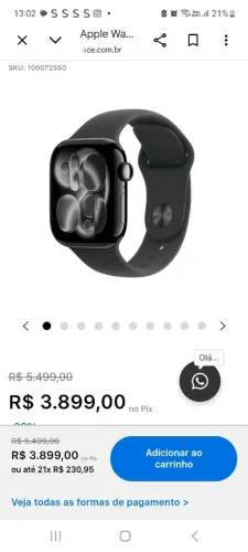 Apple watch series 11. Novo