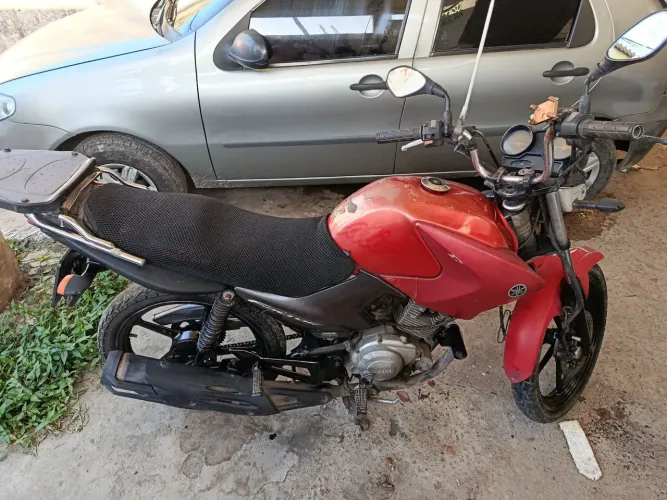 Yamaha factor 125 ano 2010 vai com bauleto.give