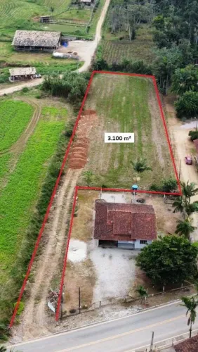 Terreno no bairro Oliveira, Tijucas/SC com 3.100 m²