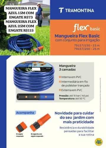 Mangueira de jardim Tramontina