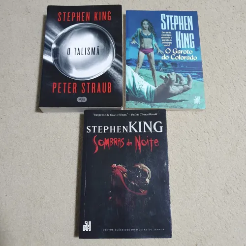 Kit 3 Livros Stephen King: O Talismã, Sombras da Noite e O Garoto do Colorado