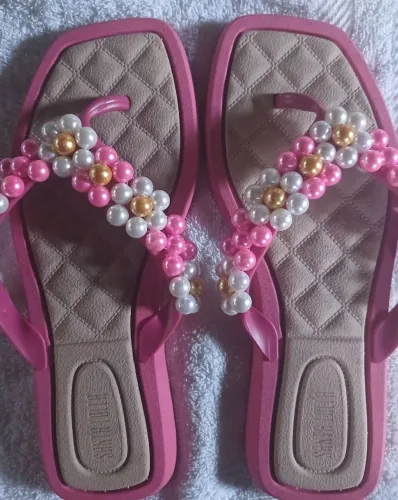 Sandália Decoradas